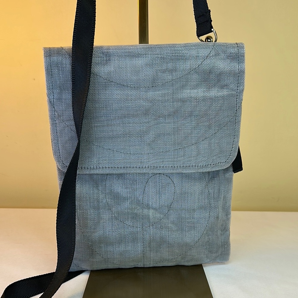 Gray Crossbody Bag